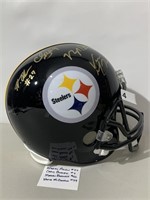 AUTOGRAPHED STEELER HELMET, MARCUS ALLEN #27,