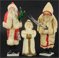 A SANTA BANK AND TWO FATHER FROST CANDY
