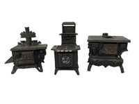 Cast Iron Salesman Sample Stoves