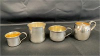 4 Sterling Cups