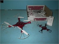 2 Sylma drones w/ remotes & charge cables