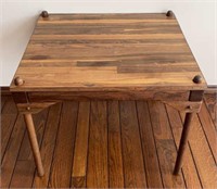 1960's Rosewood Mexican Knockdown Table