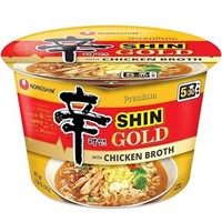 5pk NongShim Bowl Noodle Soup Gold $25