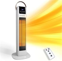 $46  24 Tower Ceramic Space Heater with Remote