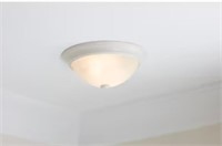 2-Light 13"  White LED Flush Mount Light (2-Pack)