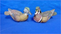 Ducks Unlimited Hen & Drake Wood Duck Pair