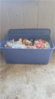 Tote of dolls