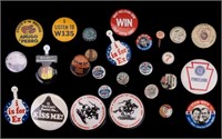 Celluloid + Pinback Buttons