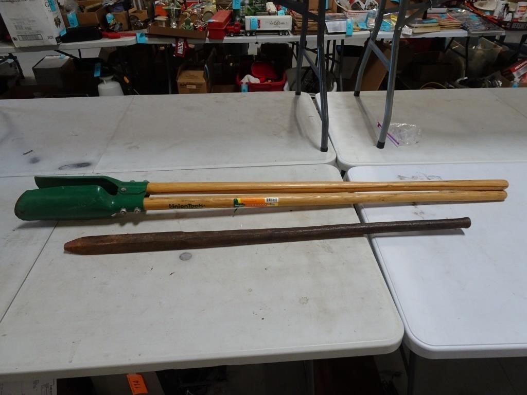 Lot of 2 Post Digging Tools