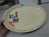 Vintage Kitchen Kraft OvenServe Platter 12&7/8" x