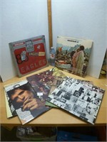 Records - Rolling Stones / Eagles