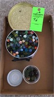 Assorted marbles