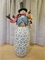 Jim Shore Heartwood Creek Designs Snowman, Cat,