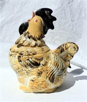 Vintage Crowing Rooster Cookie Jar