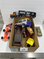Lot of toy cars trucks nylint buddy L Ideal etc