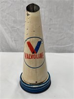 Original Valvoline oil bottle tin top