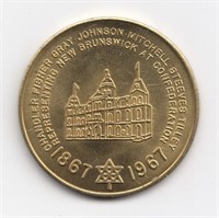 1967 Fredericton NB Centennial Medal