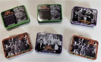 6 - 3 Stooges Mini Lunchbox Tins