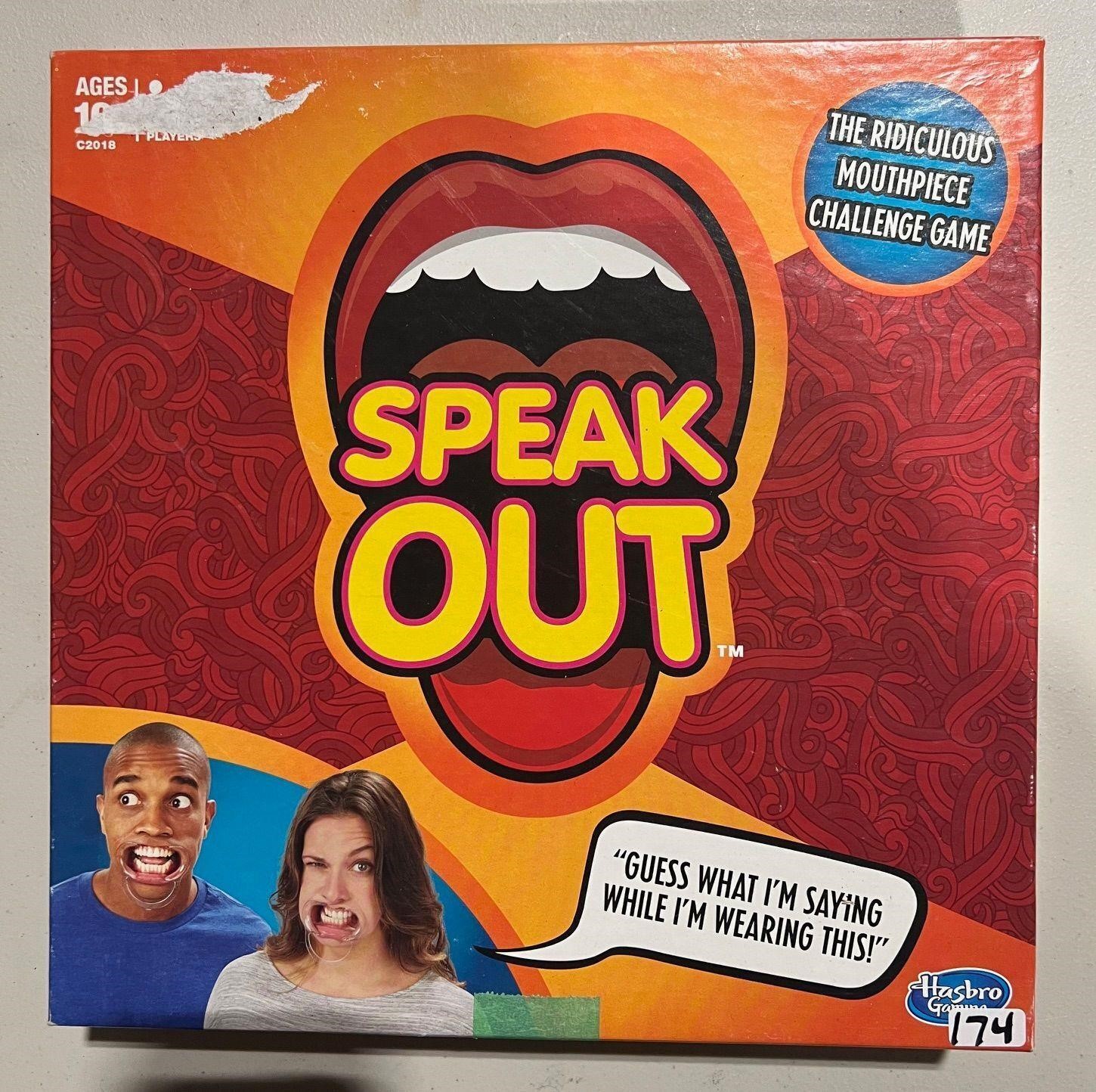 SPEAK OUT BOARD GAME