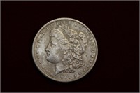 1890 CC Morgan Silver Dollar EF