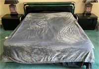 E - BED, MATTRESS SET & NIGHTSTANDS (M2)