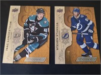 STAMKOS AND LUNDESTRA NUMBERED CARDS