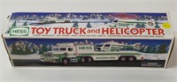HESS TOY TRUCK & HELICOPTER