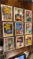 1988 topps rack pack lot of 3