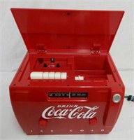 COCA- COLA COOLER RADIO /BOX
