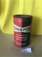 Vintage Champion Abrasive Compound Adv Can