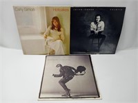 Three Vinyl Records