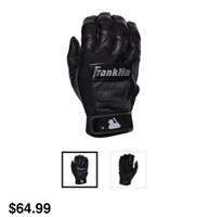 Size L Franklin MLB CFX Pro Chrome Batting Gloves