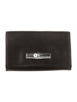 Longchamp Black Leather Wallet