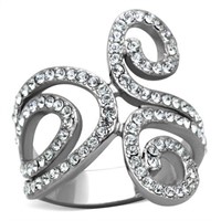 Designer .26ct White Sapphire Fashion Ring