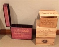 Wooden Wine Crates & Tote-Maison Louis Latour +