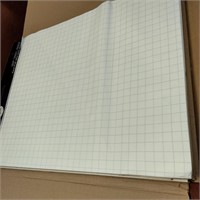 (5) Grid Ruled  Easel Pads 27"x34"       (O# 51)