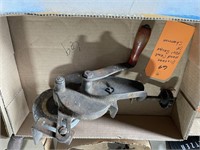 Vintage Hand Crank Tool Grinder or Sharpener