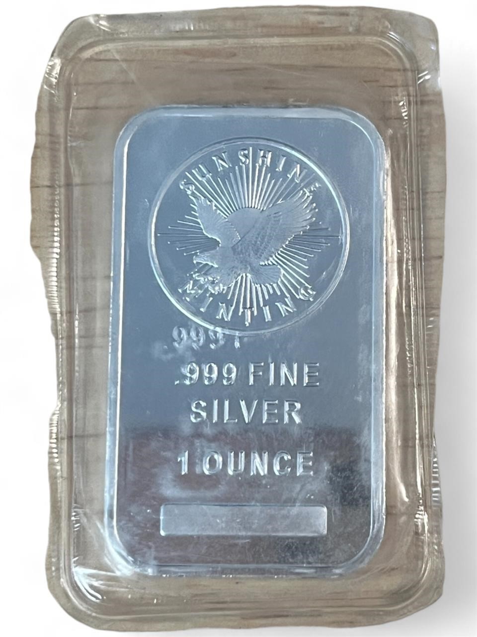 1oz Sunshine Minting Silver Bar .999