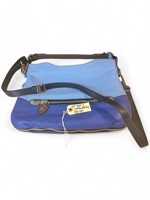 Orvany Bi-Color Blue Cross Body Bag