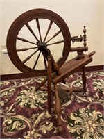 Wood Spinning Wheel