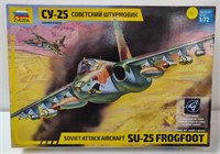 Soviet Attack Aircraft Su-25 Frogfoot Model Kit