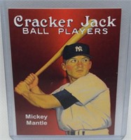 Mickey Mantle Vintage-Style Cracker Jack ACEO Card