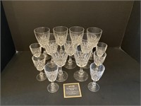 Set of Stemmed Wine Glasses, 2 Sizes