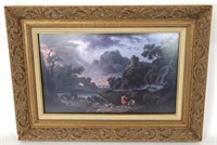 Print "Mountain Landscape w/ Approaching Storm"