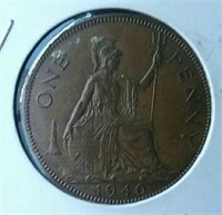 1940 British penny