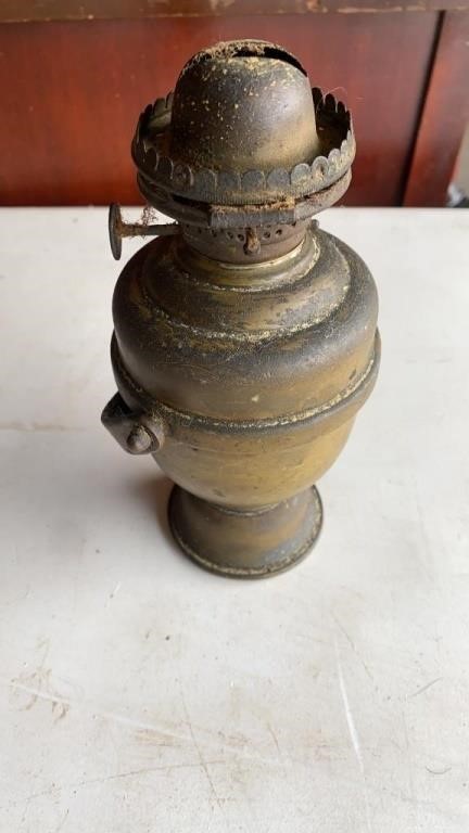 ship lamp vintage brass Weighted Base 7" tall