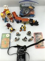 Assorted Miniature Figurines, Train, & More