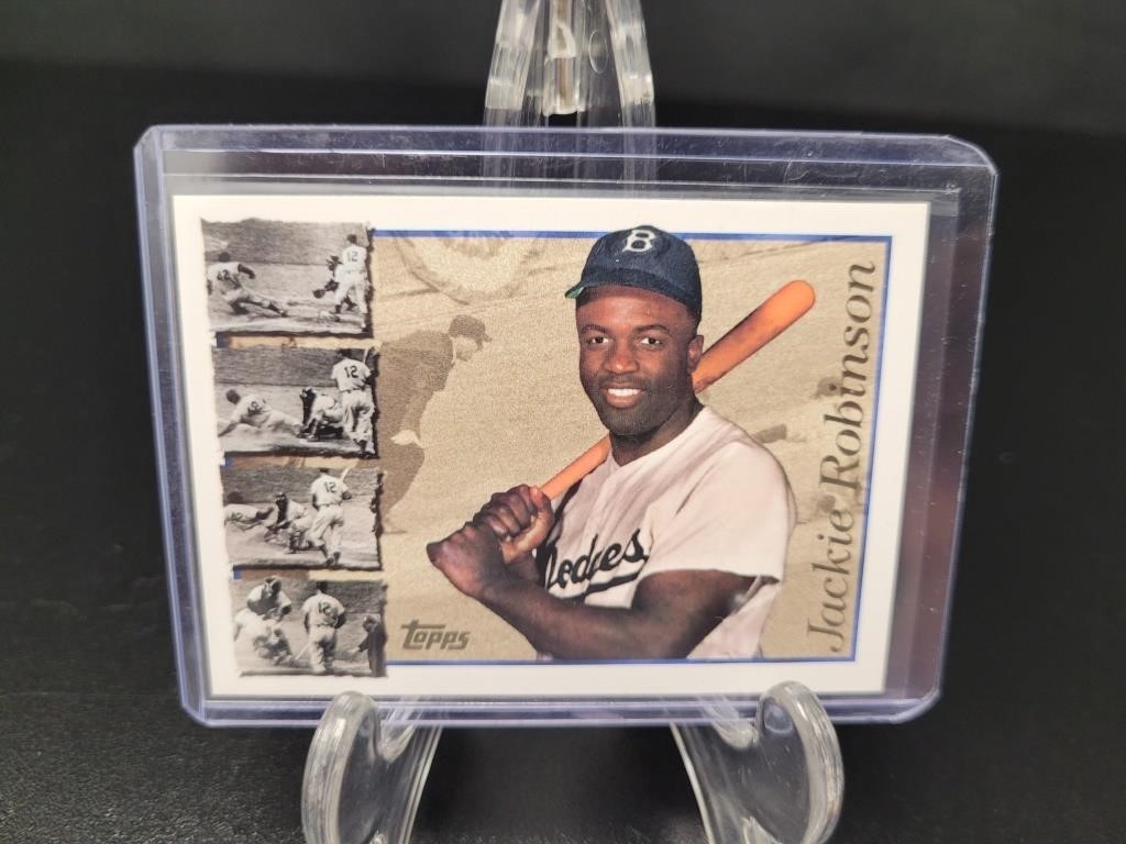 1996 Topps, Jackie Robinson card