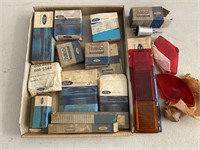 Box Lot NOS Ford Car Parts in Boxes