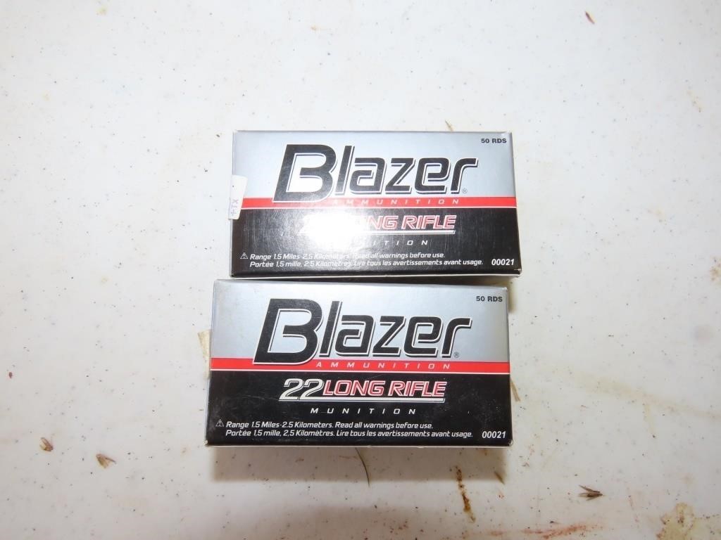 2 Full Boxes of Blazer 22LR